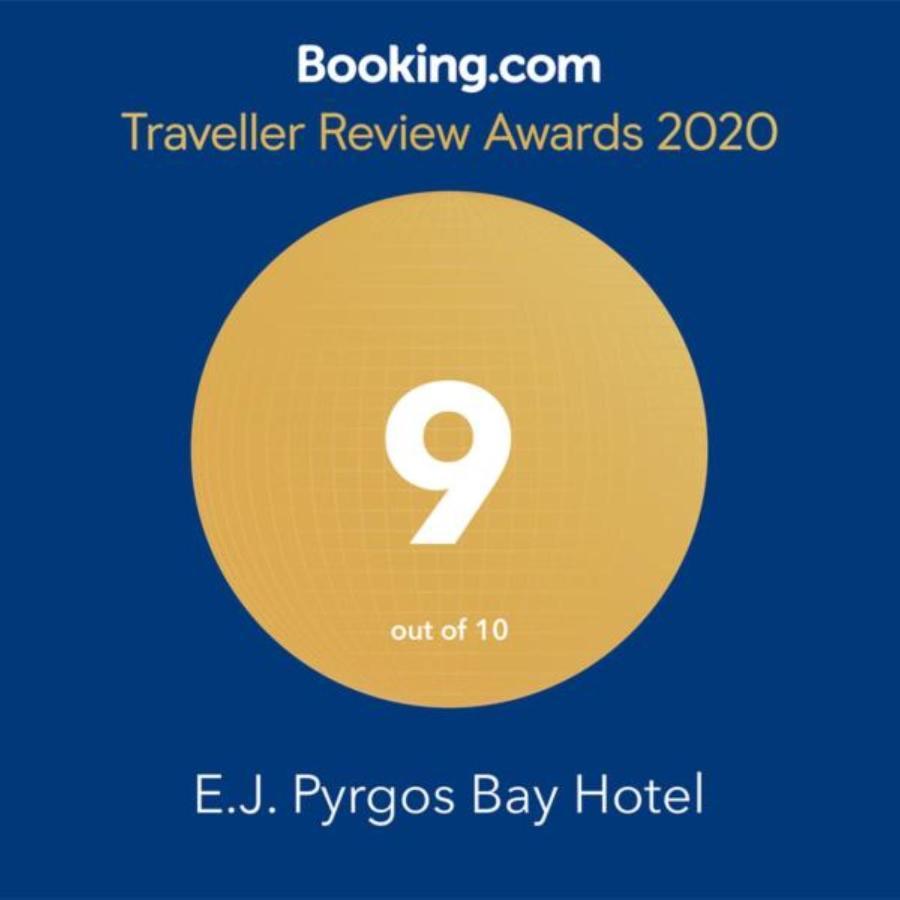 E.J. Pyrgos Bay Hotel Buitenkant foto